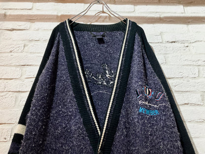 Old Mohair Like Cardigan