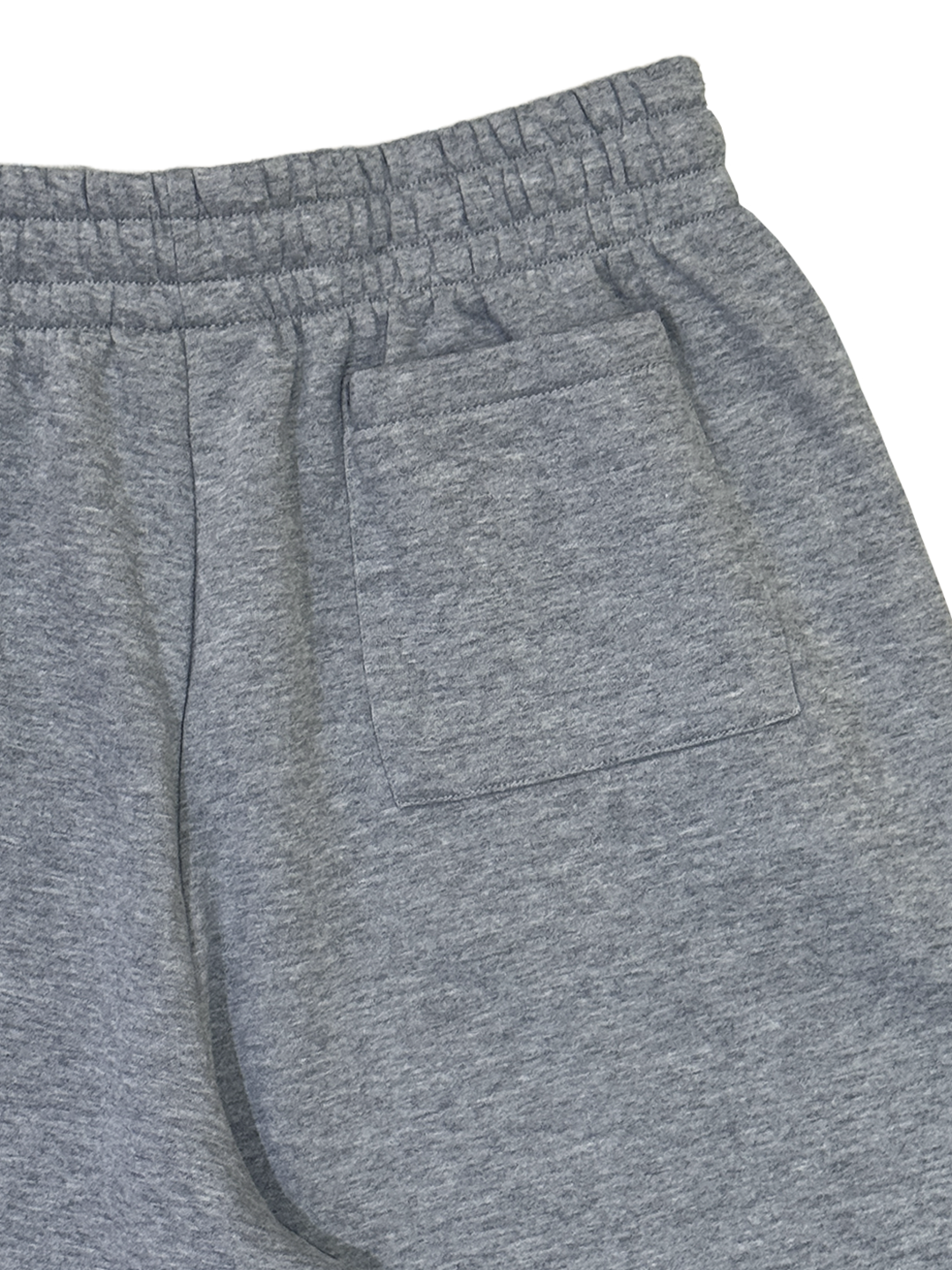 DOUBLE LOGO SWEAT HALF PANTS (GRAY)