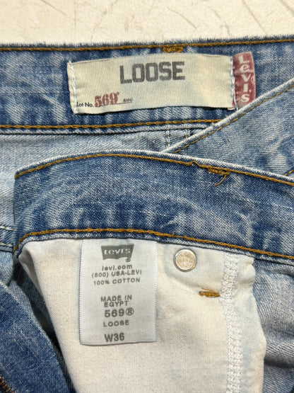 Levi's 569 Graffiti Shorts