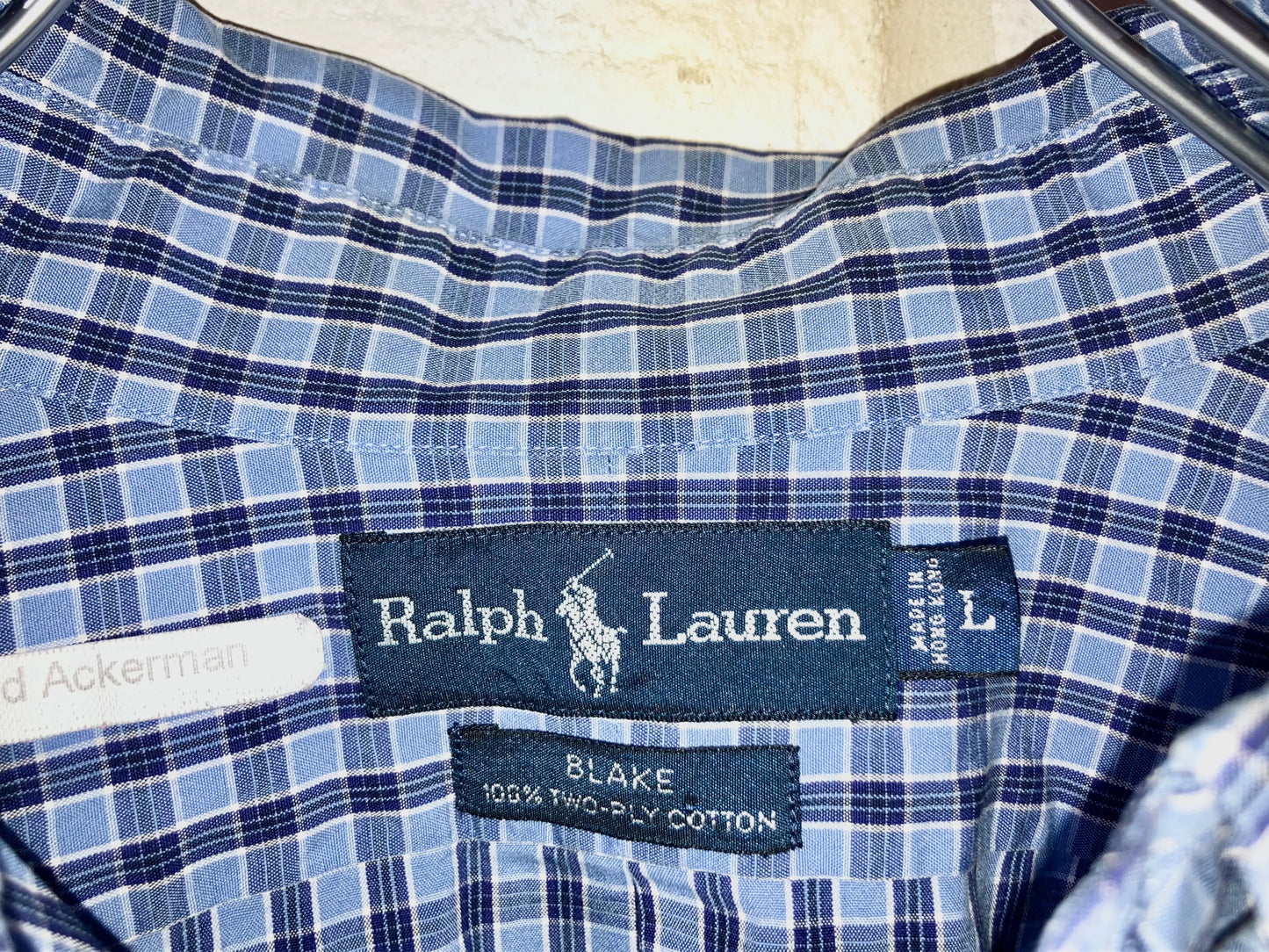"Ralph Lauren" Old Check Shirt