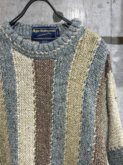Old England made Wool Striped Sweater