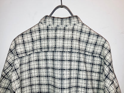 "UNISON BAY" Old Design Printed Check Shirt