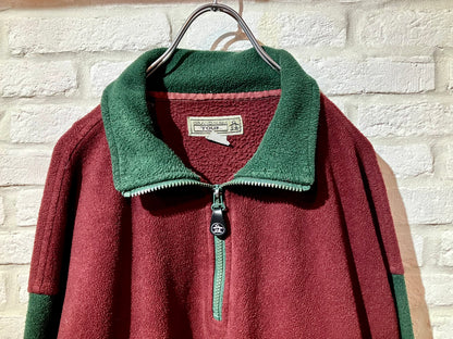 Old Design Fleece Half Zip Tops