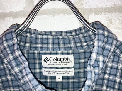 "Columbia" Old Check Shirt