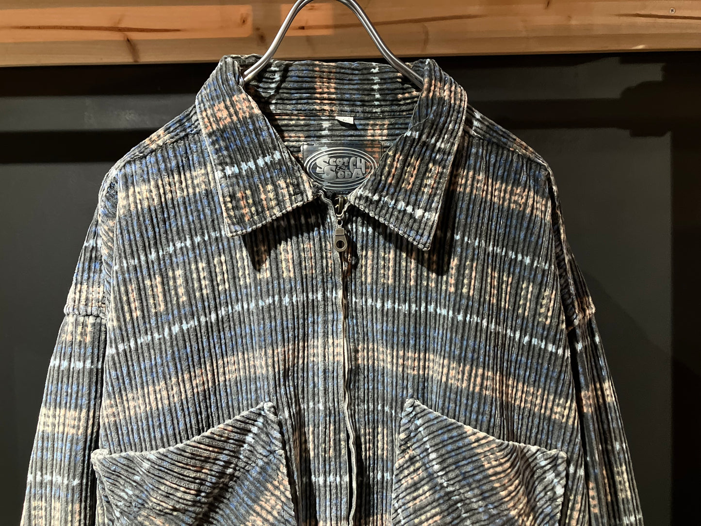 Old Design Coudroy Zip Shirt