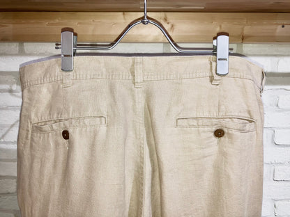 00s Linen Cargo Shorts