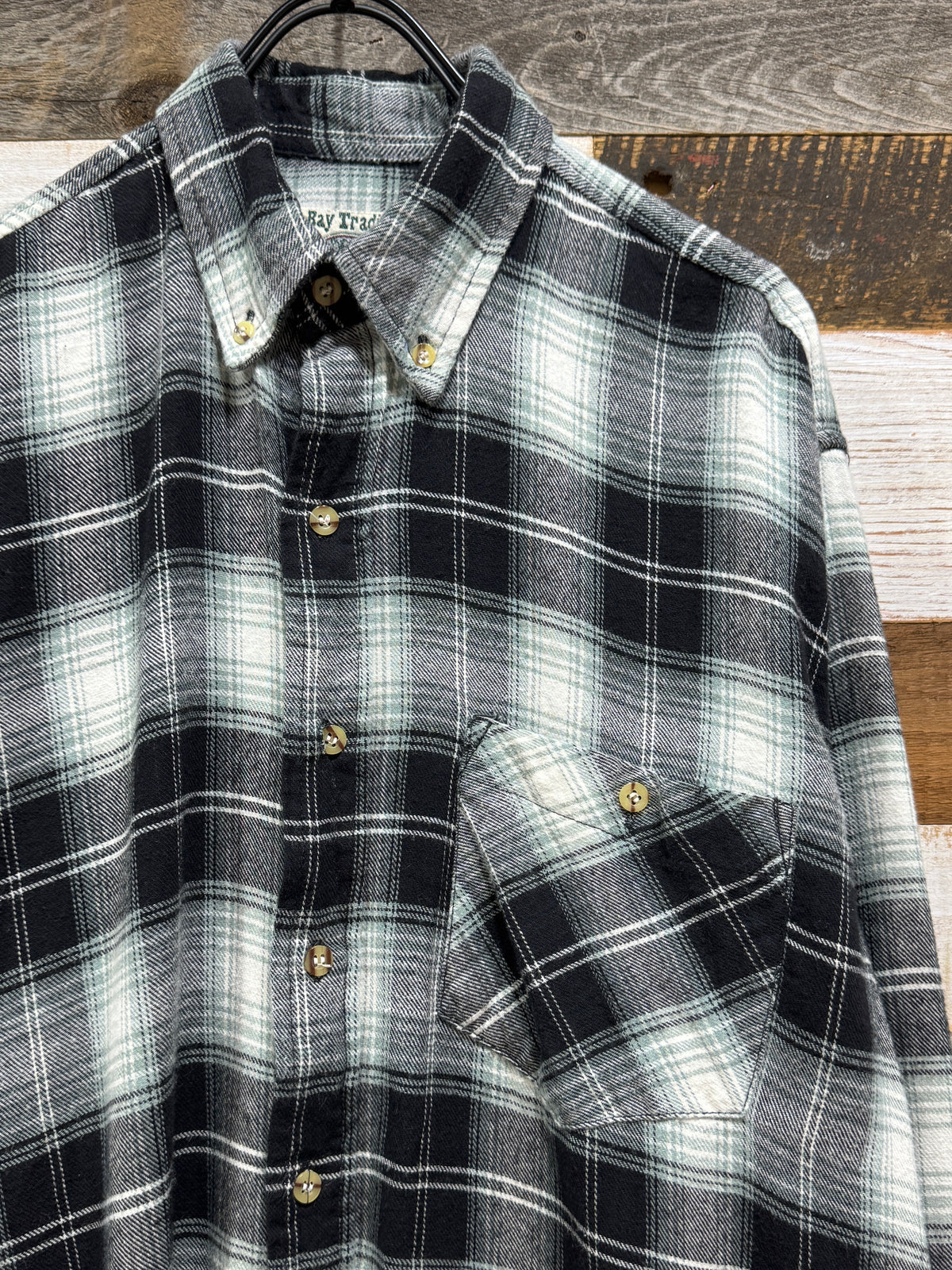 Old Flannel Plaid Shirt