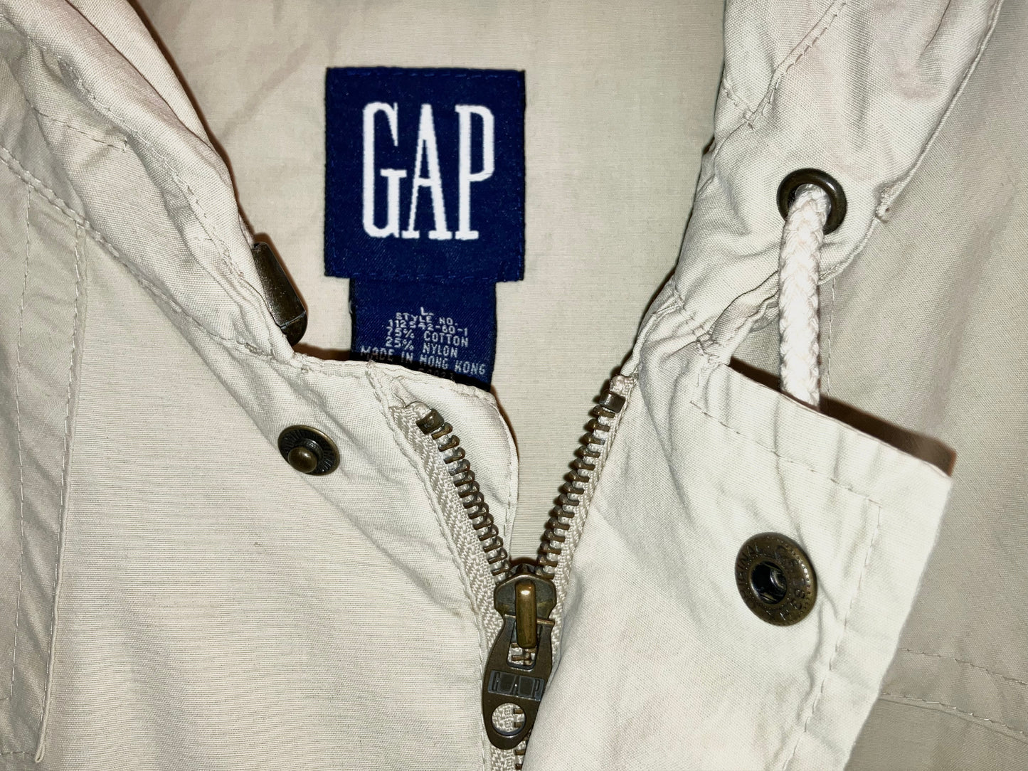 "GAP" Old Oversized Design Hoodie JKT