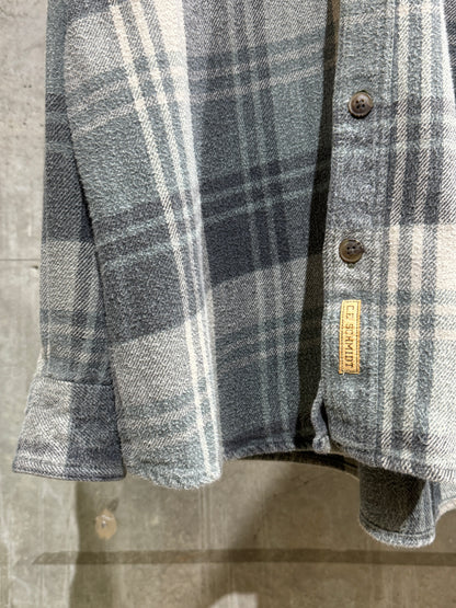 Old Heavyweight Flannel Plaid Shirt