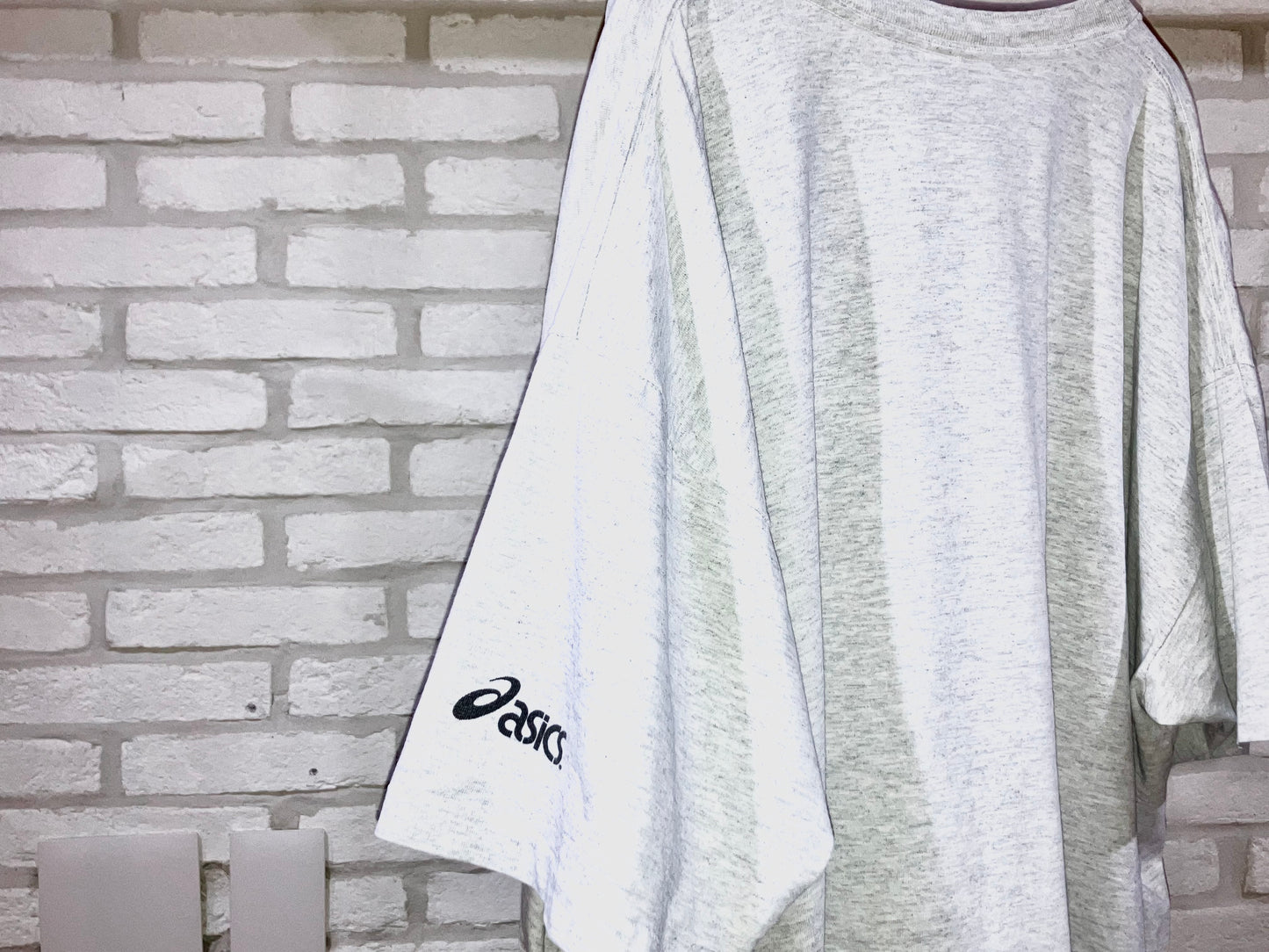 "asics" Old Oversized Printed Tee
