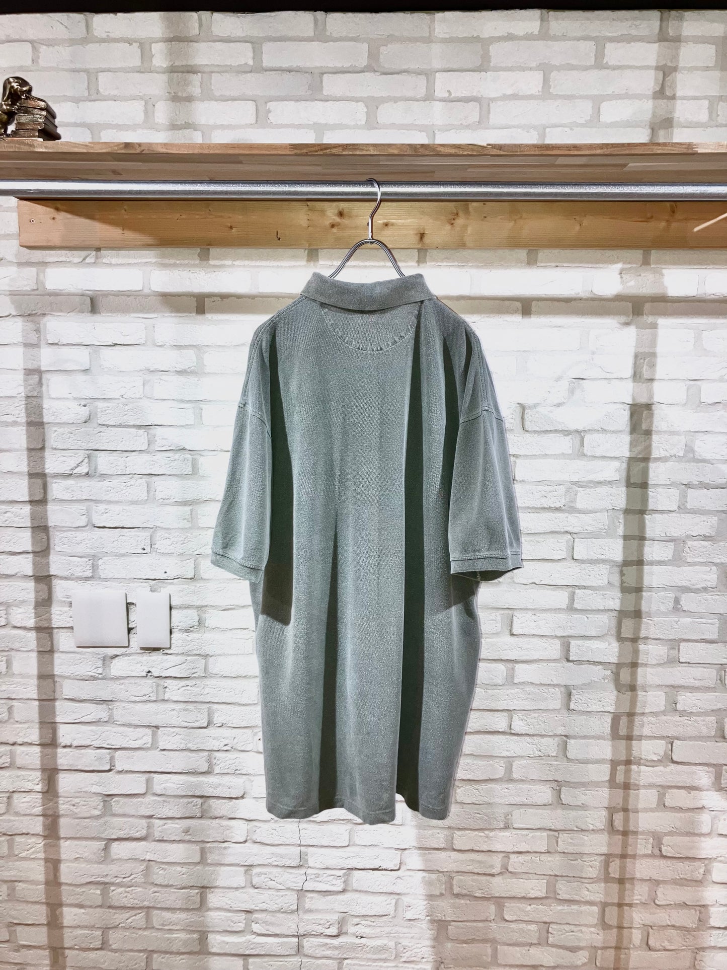 Old Garment dye Polo Shirt
