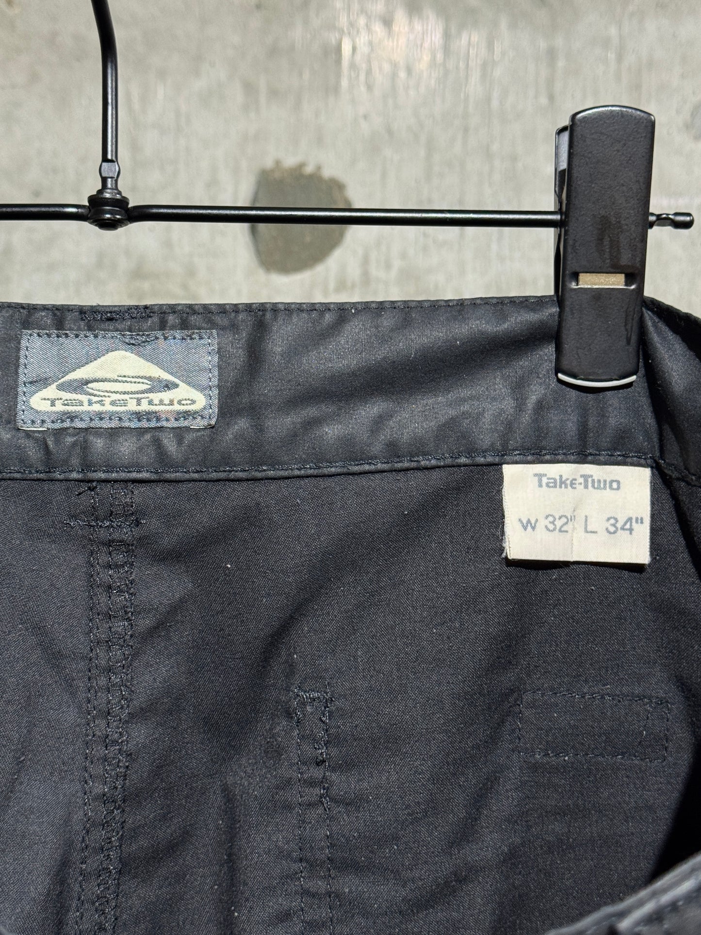 90's Euro Take-Two Resin Coating Pants