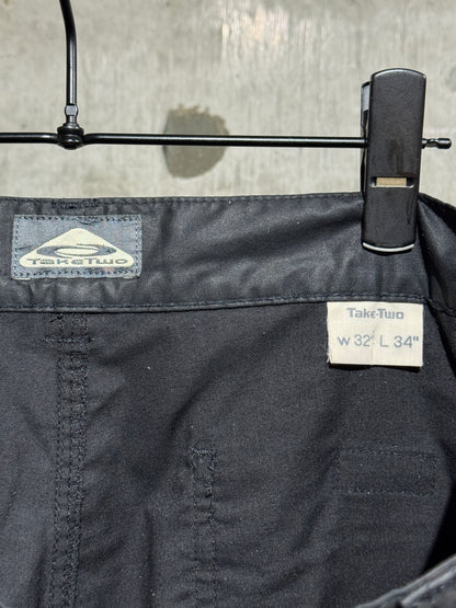 90's Euro Take-Two Resin Coating Pants