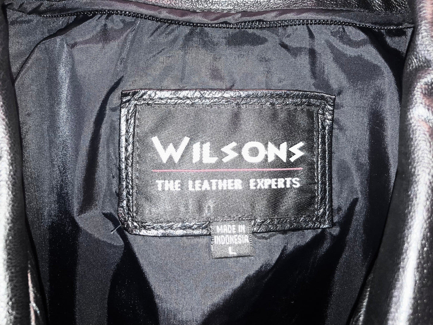 "WILSONS" 00s Design Leather JKT