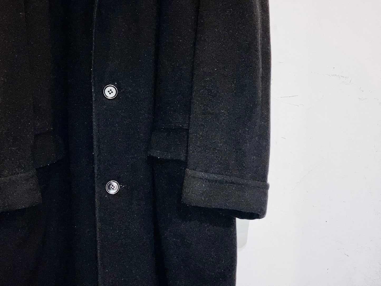 Vintage Wool Chesterfield Coat