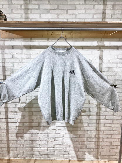 "adidas" Old Oversized Embroidery Sweat