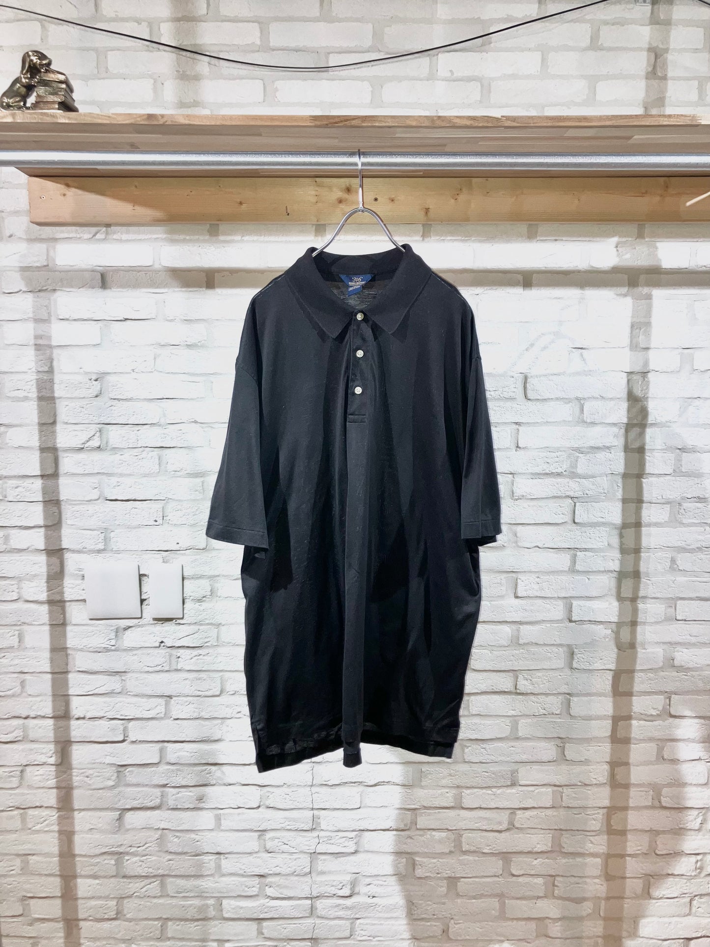 "BROOKS BROTHERS" 00s High Gauge Cotton Polo Shirt