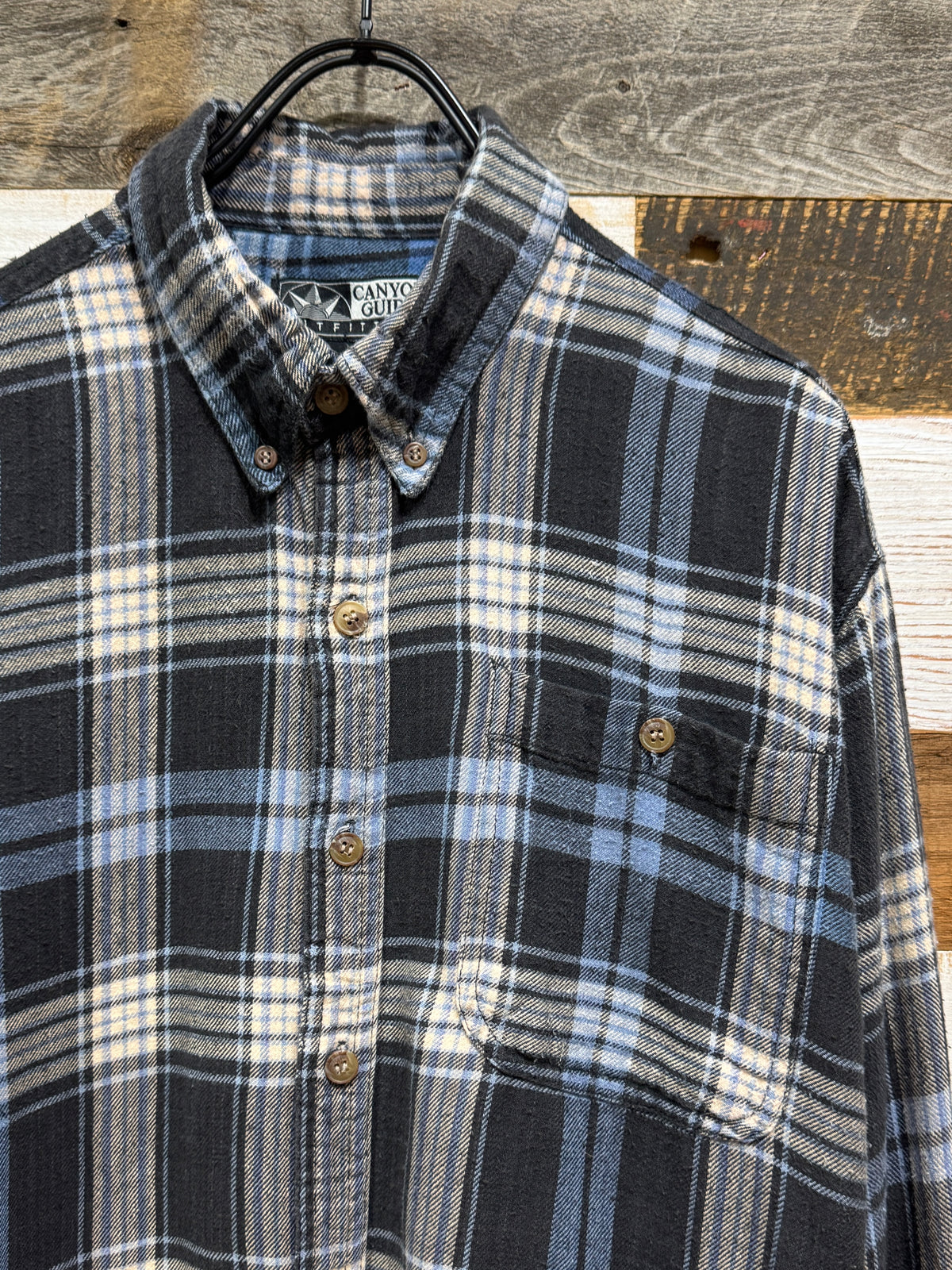 Old Plaid Flannel Shirt