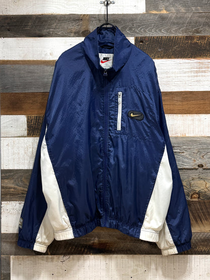 Old Nike Rip Stop Nylon Track Jacket