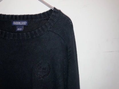 "LANDS'END" 00s Cotton Knit