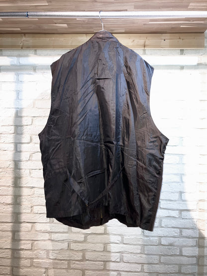 "KING SIZE" Old Oversized Leather Vest