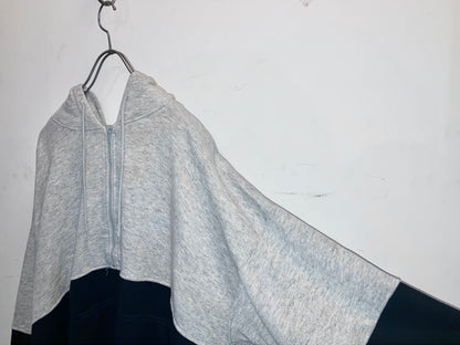 Old Oversized Half Zip Hoodie