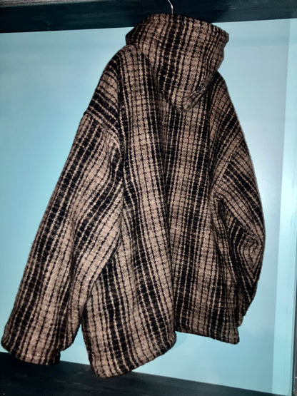 Old Check Hoodie Shirt JKT