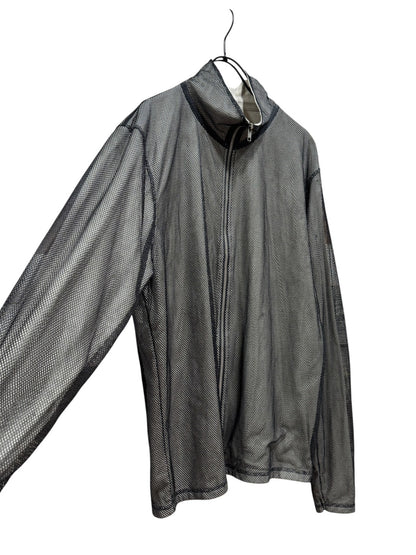 00s Mesh Zip-Up Track Jacket