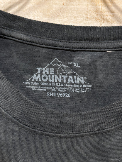 The Mountain Tie-Dye Dog Face Tee (Shetland Sheepdog)