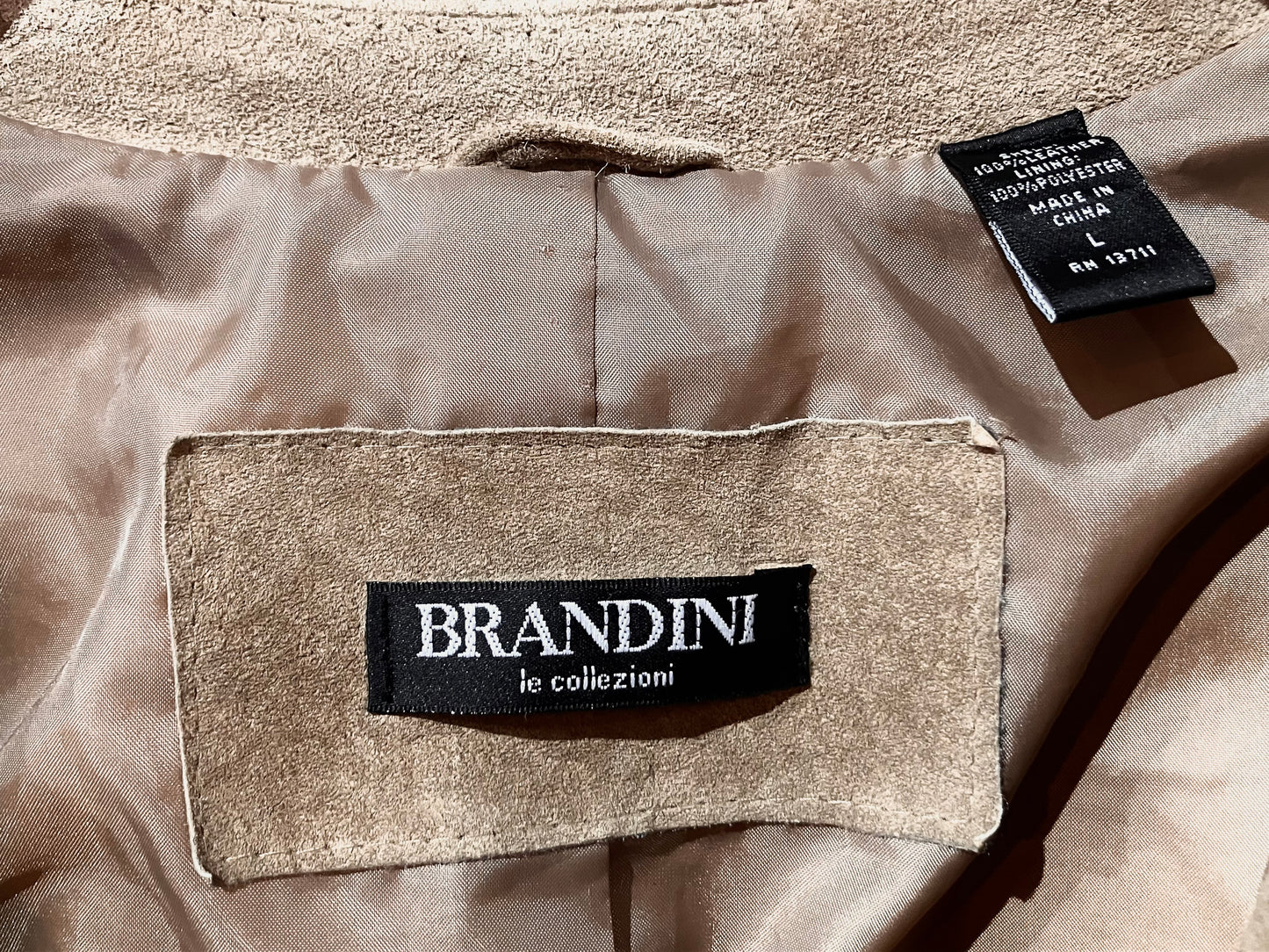 Old Design Suède Leather JKT