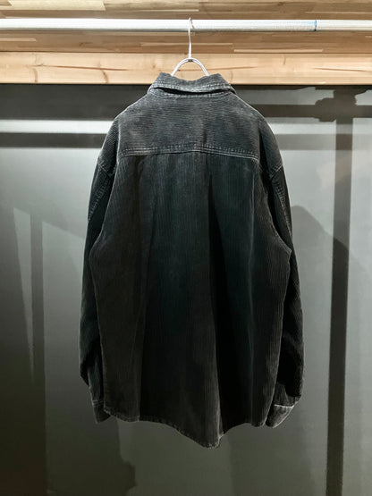 "Pepe jeans" 00s Design Couduroy Zip Shirt