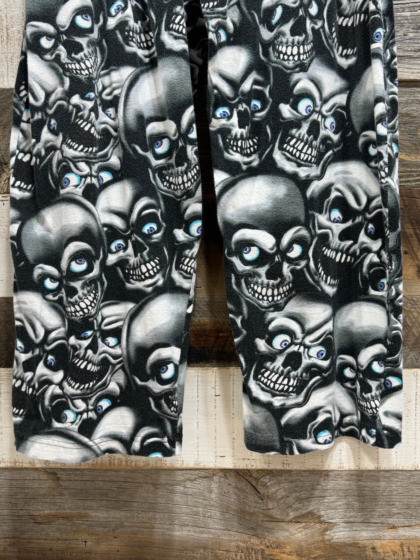 00s Skull Print EZ Pants