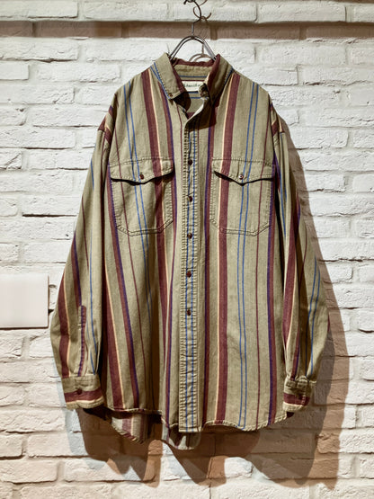 "ST JOHN'S BAY" Old Stripe Shirt