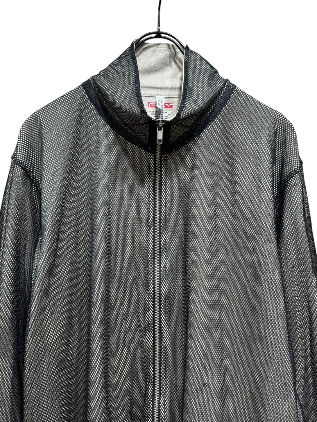 00s Mesh Zip-Up Track Jacket