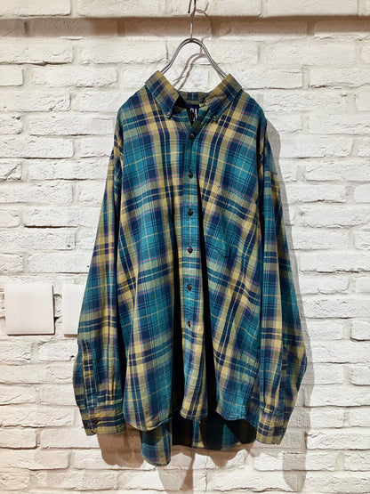 "GAP" Old Check Shirt