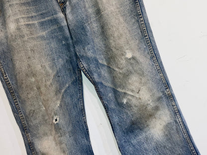 Vintage Wide Flare Denim Pants