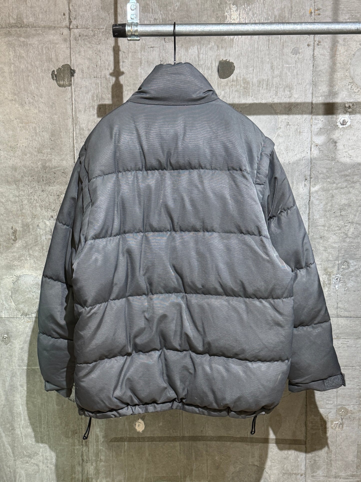 Vintage Euro Smog Zip-off Sleeve Down Jacket
