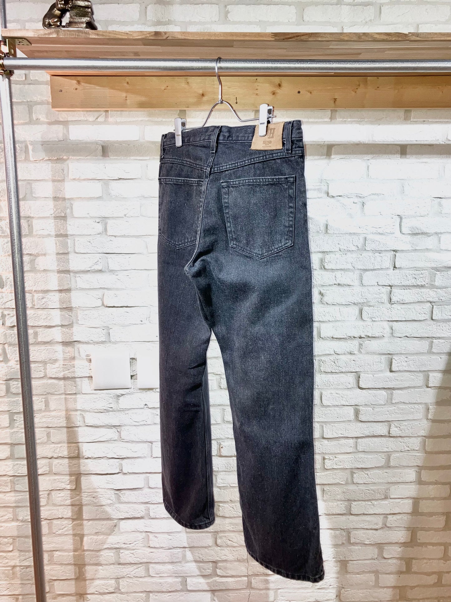 "RED HEAD" old straight denim pants