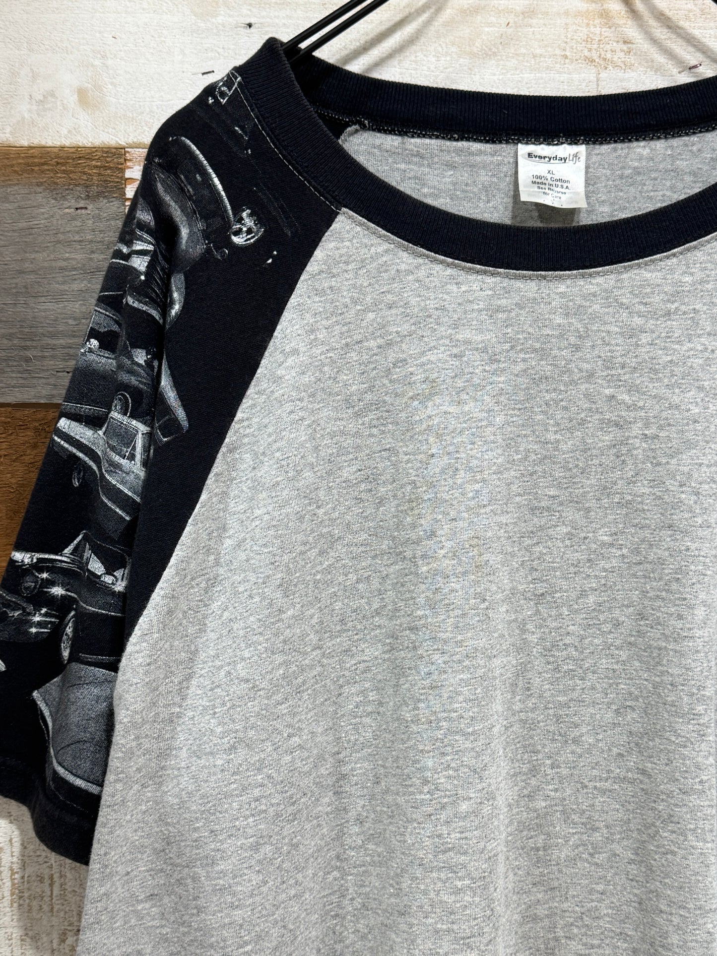 Raglan Classic Car Graphic Tee