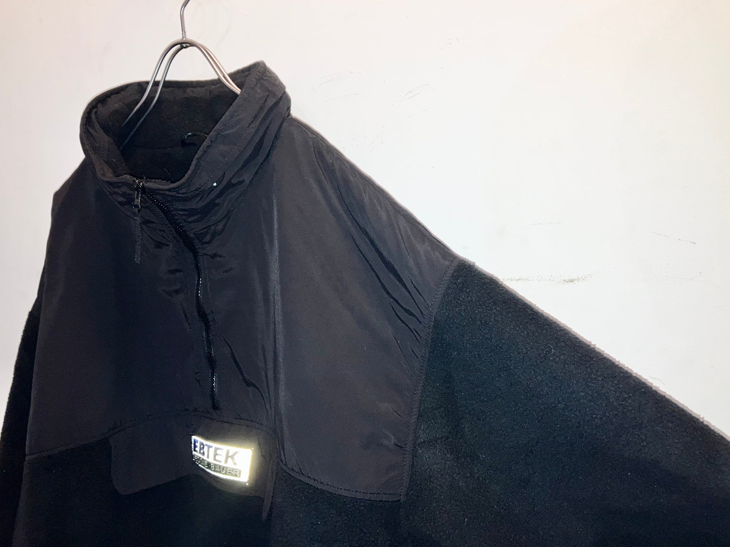 "Eddie Bauer" Old Oversized Heavy Fleece Pollover JKT