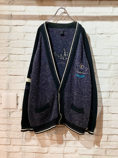 Old Mohair Like Cardigan