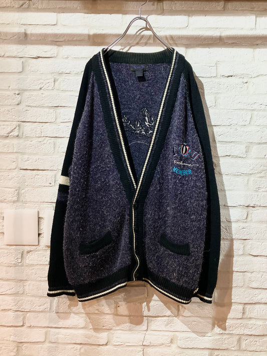 Old Mohair Like Cardigan