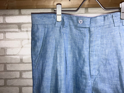 Old Super Wide Nice Color Linen Slacks