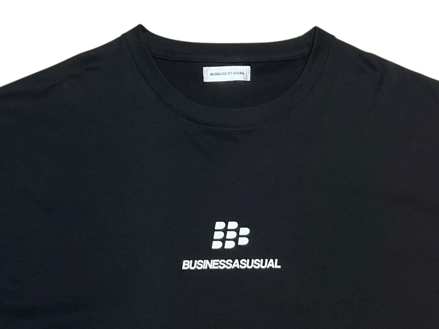 Business as Usual Disc Tee BLK