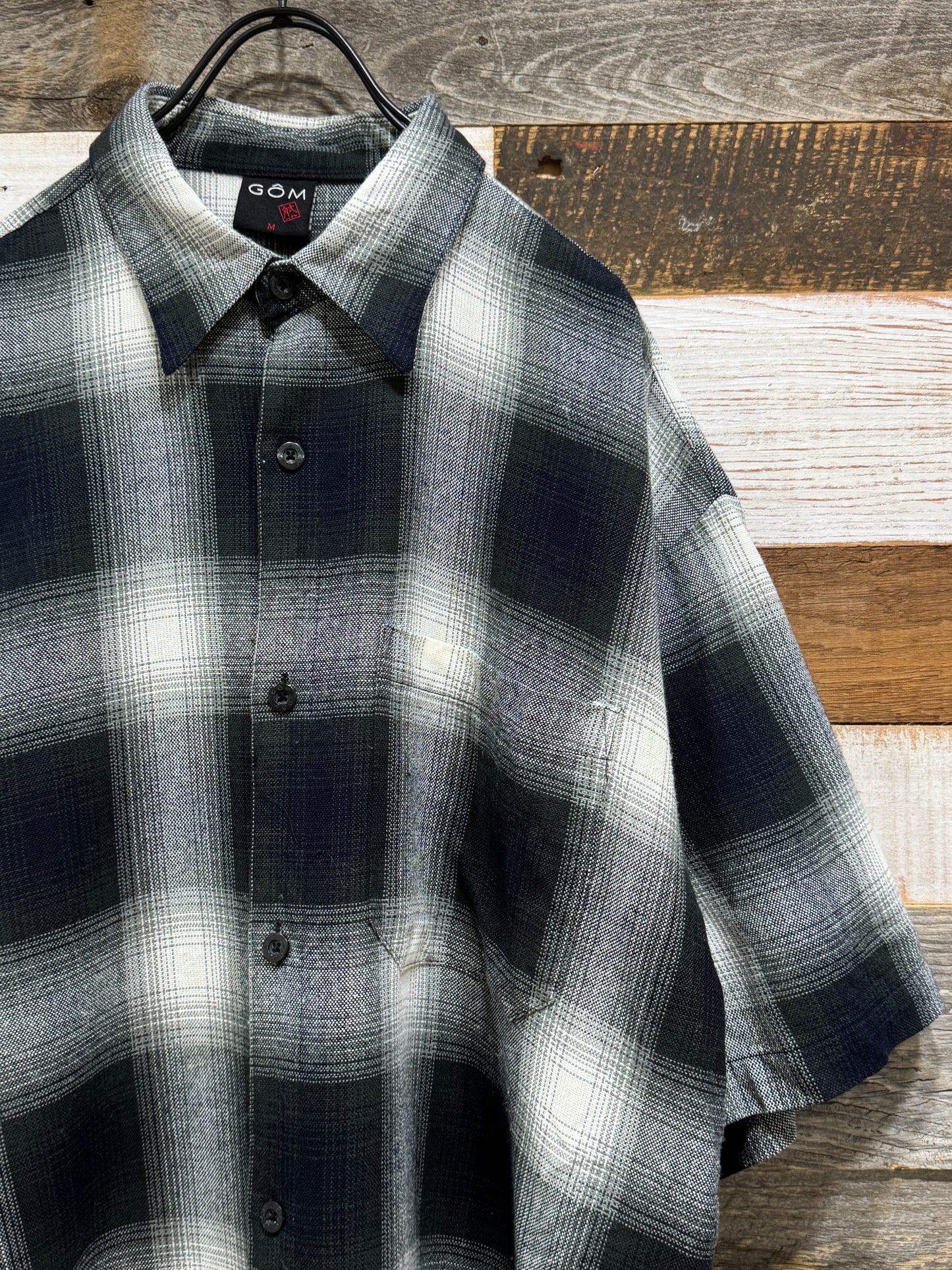 GÔM Plaid SS Shirt