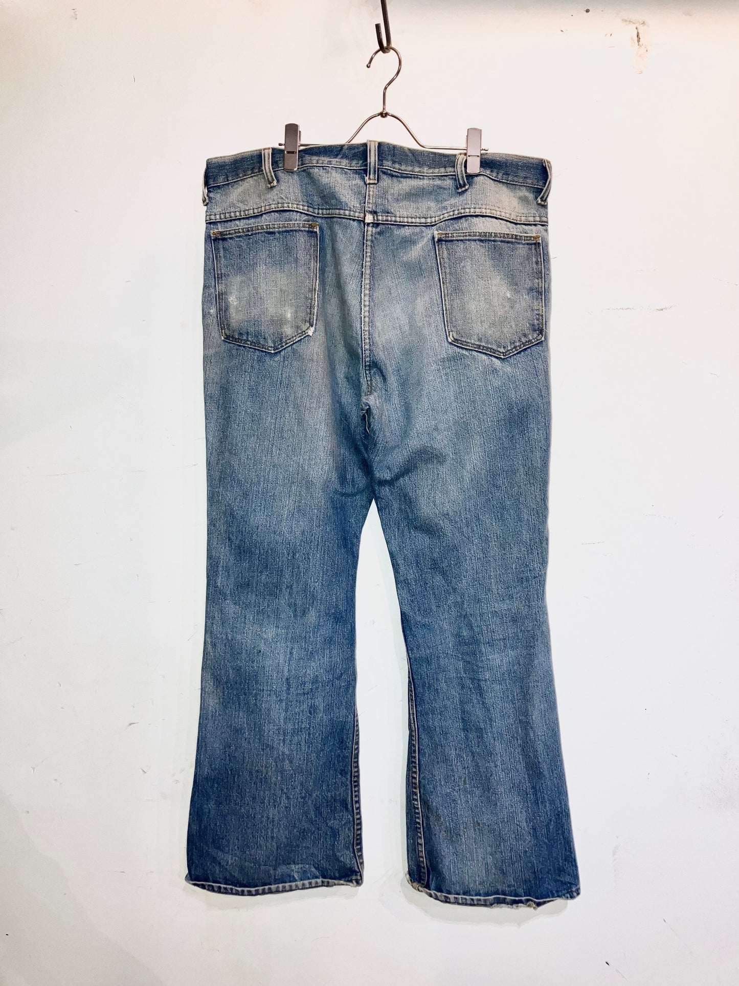 Vintage Wide Flare Denim Pants