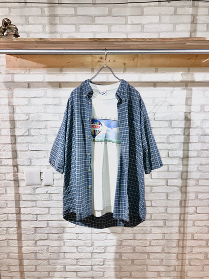 "Columbia" Old Check Shirt