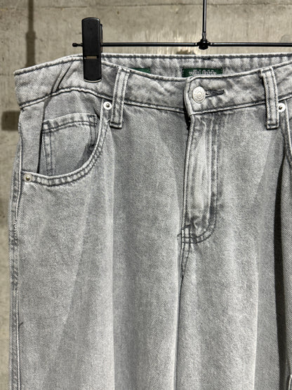Baggy Cargo Denim Pants
