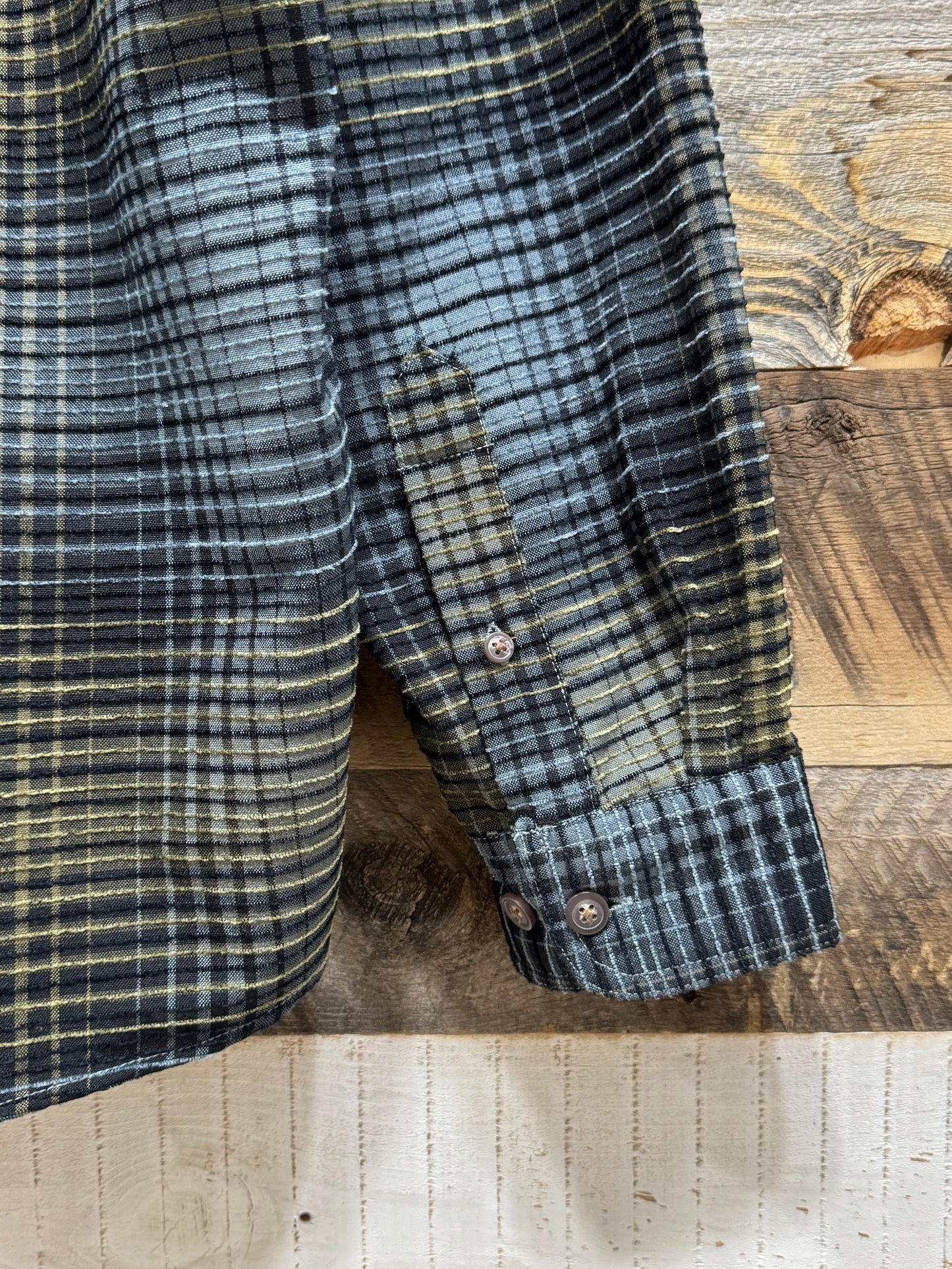 Old Shadow Plaid Flannel Shirt