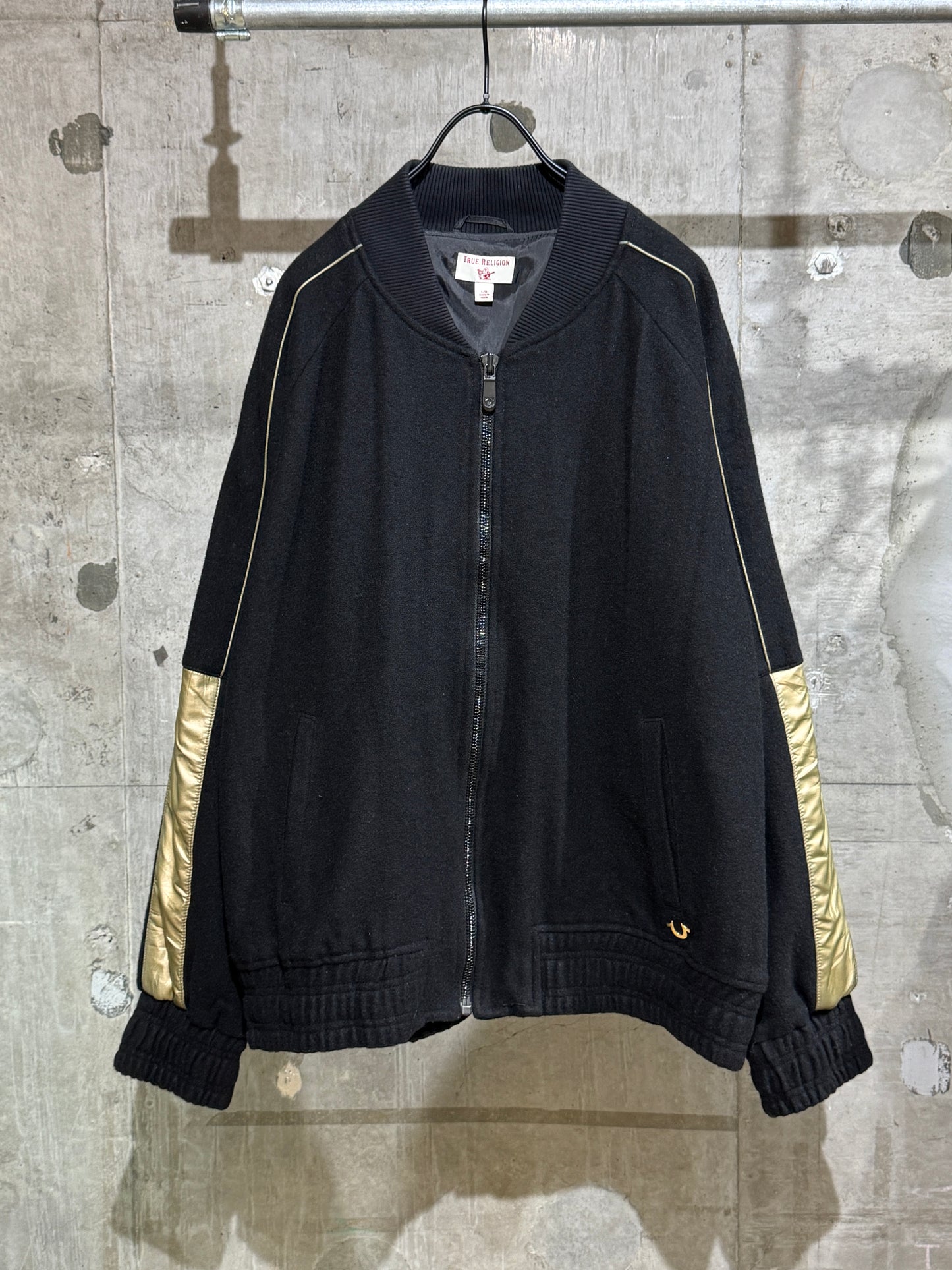 True Religion Wool Varsity Jacket